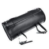 Sacoche cuir moto - Roll Barrel NOIR Le Pratique du Motard