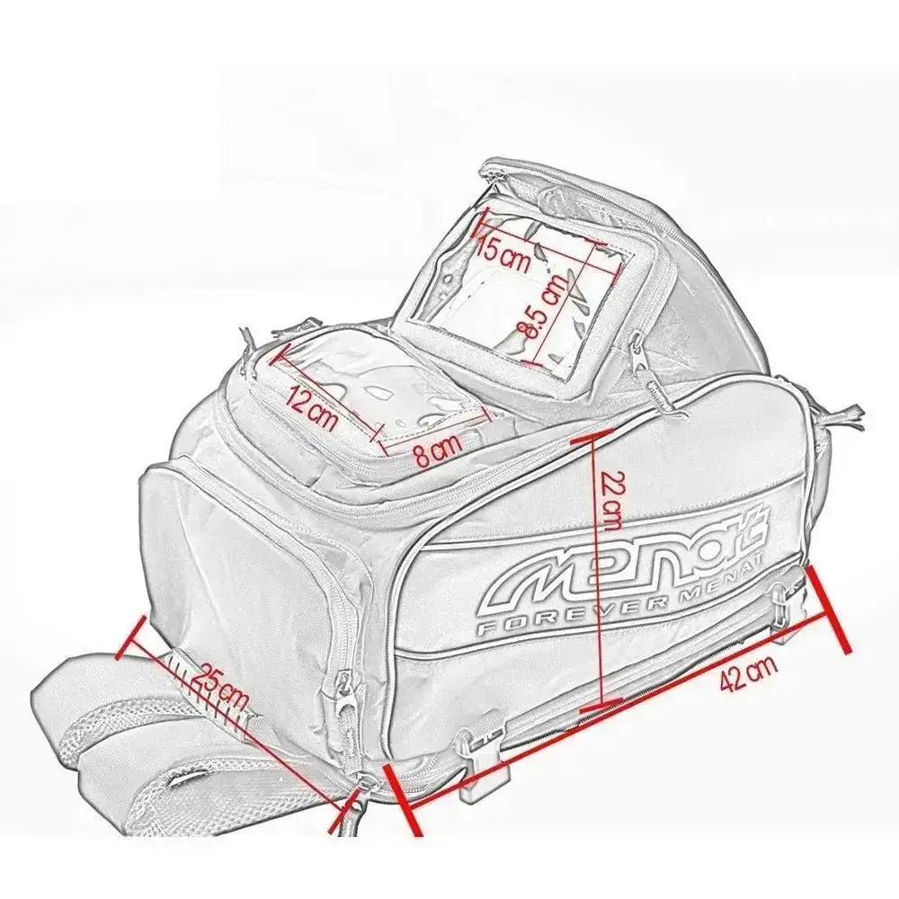 Sacoche de réservoir magnétique moto - Le Pratique du Motard