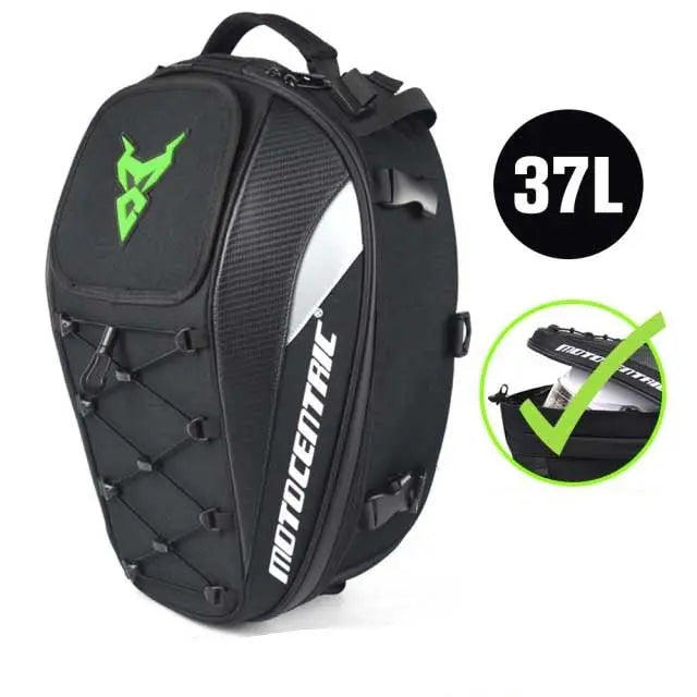 Sacoche de selle moto extensible : Rangement pratique et polyvalent - Le Pratique du Motard