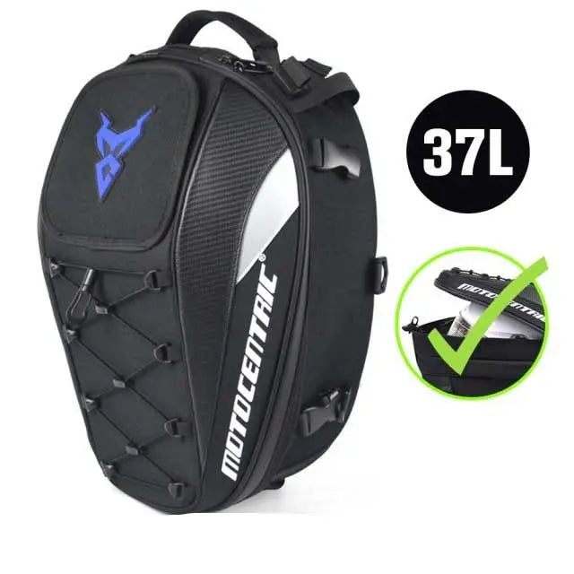 Sacoche de selle moto extensible : Rangement pratique et polyvalent - Le Pratique du Motard