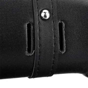 Sacoche outil fourchette avant sacoche sacoche cuir noir pour Harley - Le Pratique du Motard