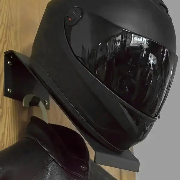 Support casque moto mural Le Pratique du Motard