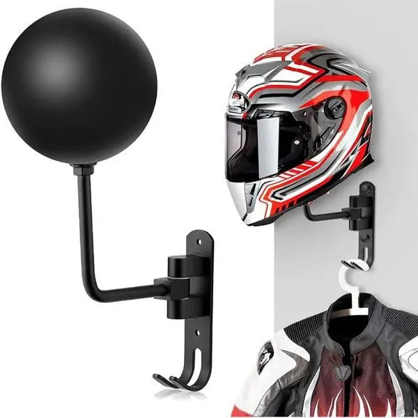 Support mural casque moto | Le pratique du Motard