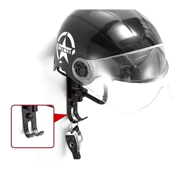 Support mural casque moto Le Pratique du Motard