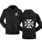 Veste a capuche - West Coast choppers - Le Pratique du Motard