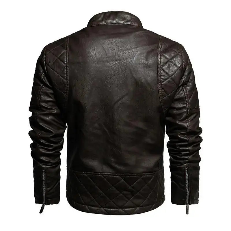 Veste cuir biker vintage - Le Pratique du Motard