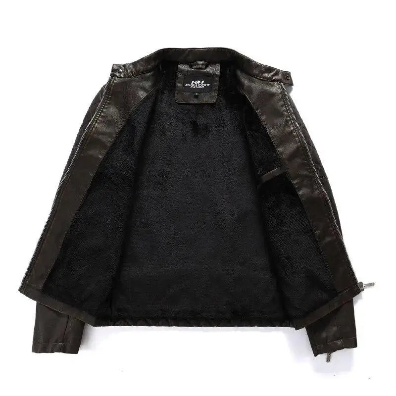 Veste cuir biker vintage - Le Pratique du Motard