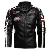 Veste cuir biker vintage - Speed RACE Noir - Le Pratique du Motard