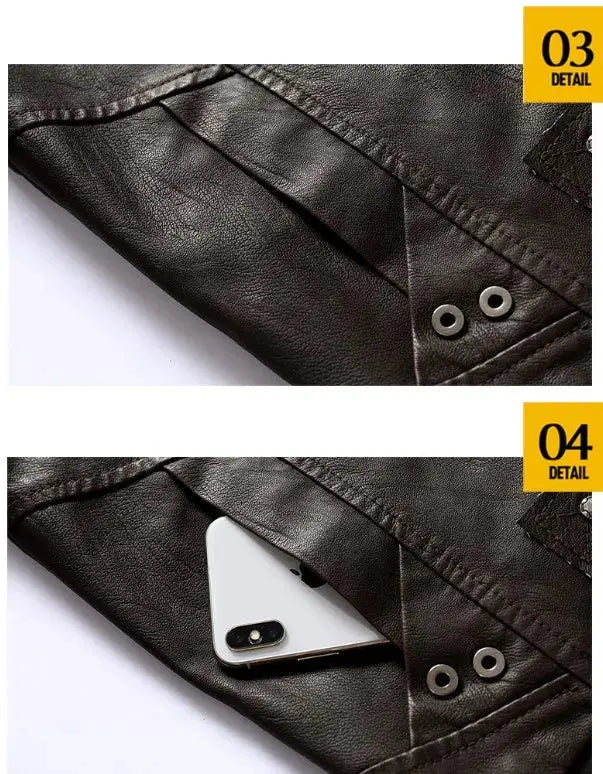 Veste cuir homme style motard Le Pratique du Motard