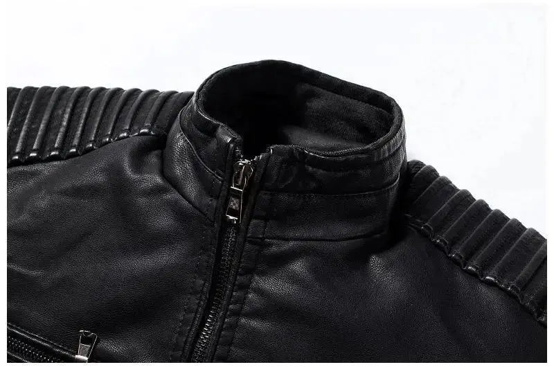 Veste cuir vintage - Le Pratique du Motard