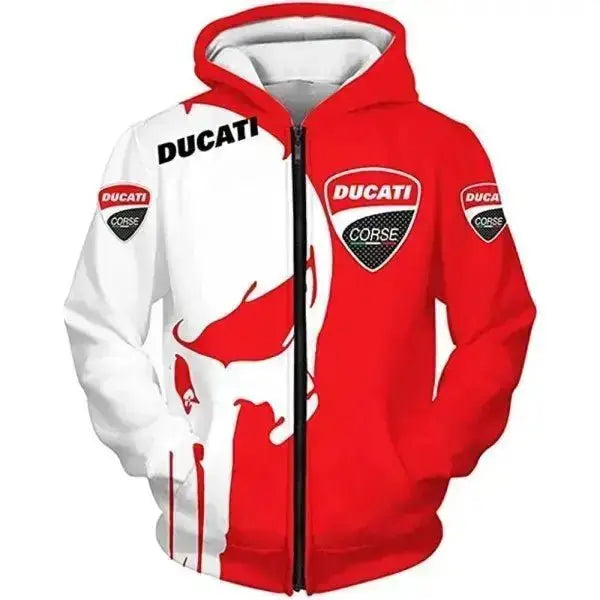 Meilleur Veste Ducati Corse Homme - SKULL