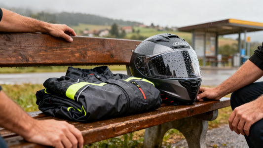 Combinaison de pluie moto : 1 pièce ou 2 pièces, comment choisir la bonne ?