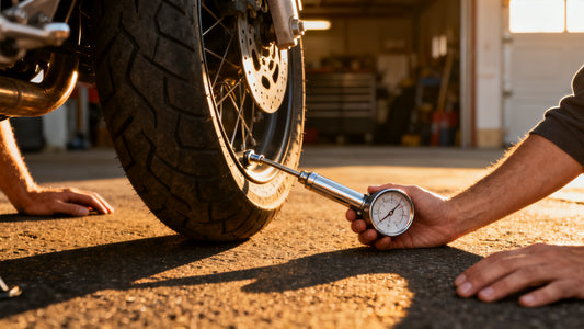 Pression pneu moto : quel gonflage selon votre usage, votre charge et la saison