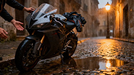Rouler sous la pluie en moto : quel équipement prévoir pour rester au sec et en sécurité