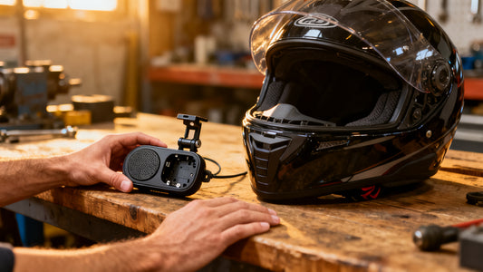 Installer un intercom moto sur casque intégral ou modulable : le guide pas à pas