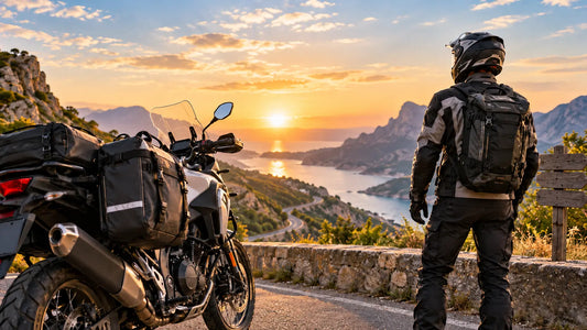 Sacoche moto ou sac à dos : lequel choisir pour un road trip ?