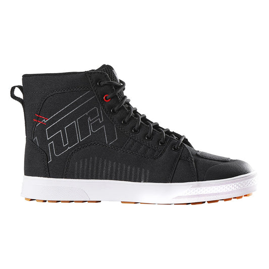 Chaussures Moto Furygan STOCKTON AIR D3O® — Homologué CE Noir - Rouge - LE PRATIQUE DU MOTARD