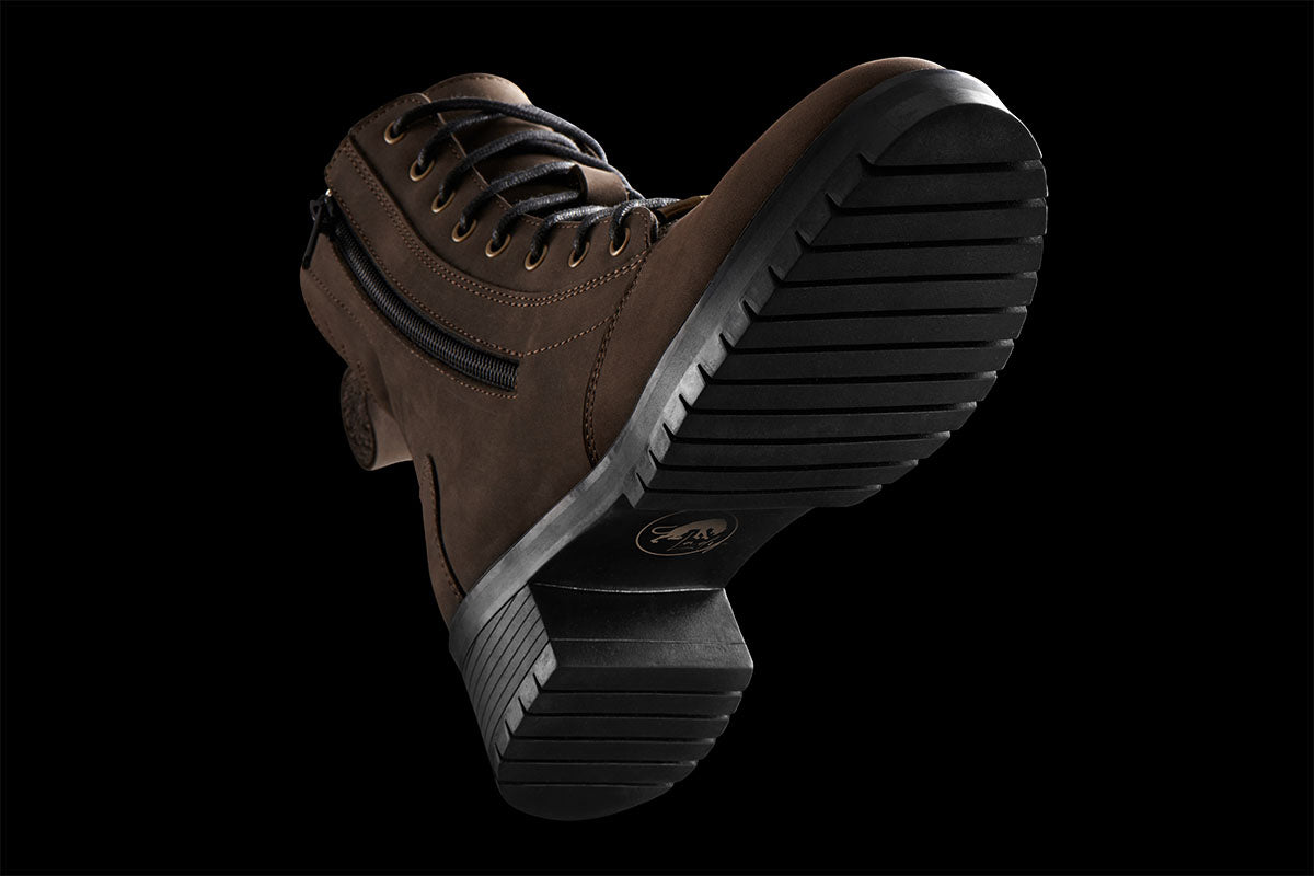 Chaussures Moto Furygan JANIS LADY D3O® — Homologué CE Marron - LE PRATIQUE DU MOTARD