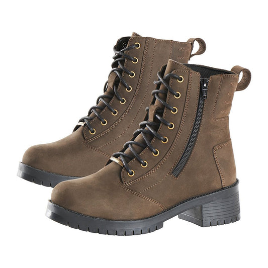 Chaussures Moto Furygan JANIS LADY D3O® — Homologué CE Marron - LE PRATIQUE DU MOTARD