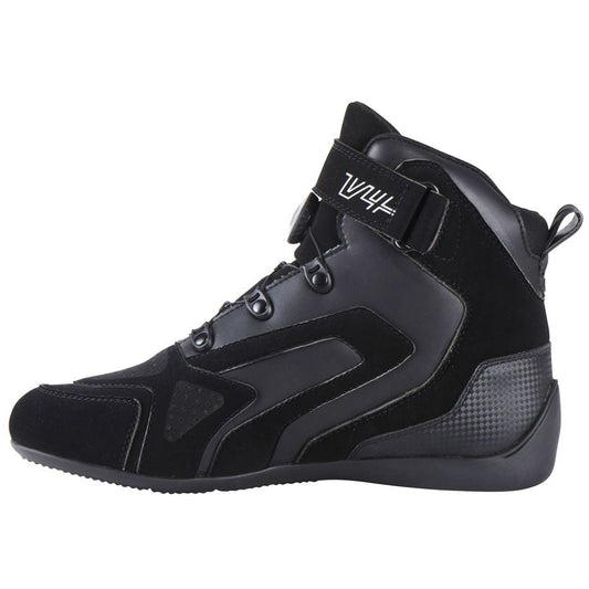 Chaussures Moto Furygan V4 EASY D3O® — Homologué CE Noir - Blanc - LE PRATIQUE DU MOTARD