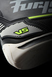 Chaussures Moto Homme Étanches | Furygan™ V5 D3O® WP Noir Jaune Fluo — détail