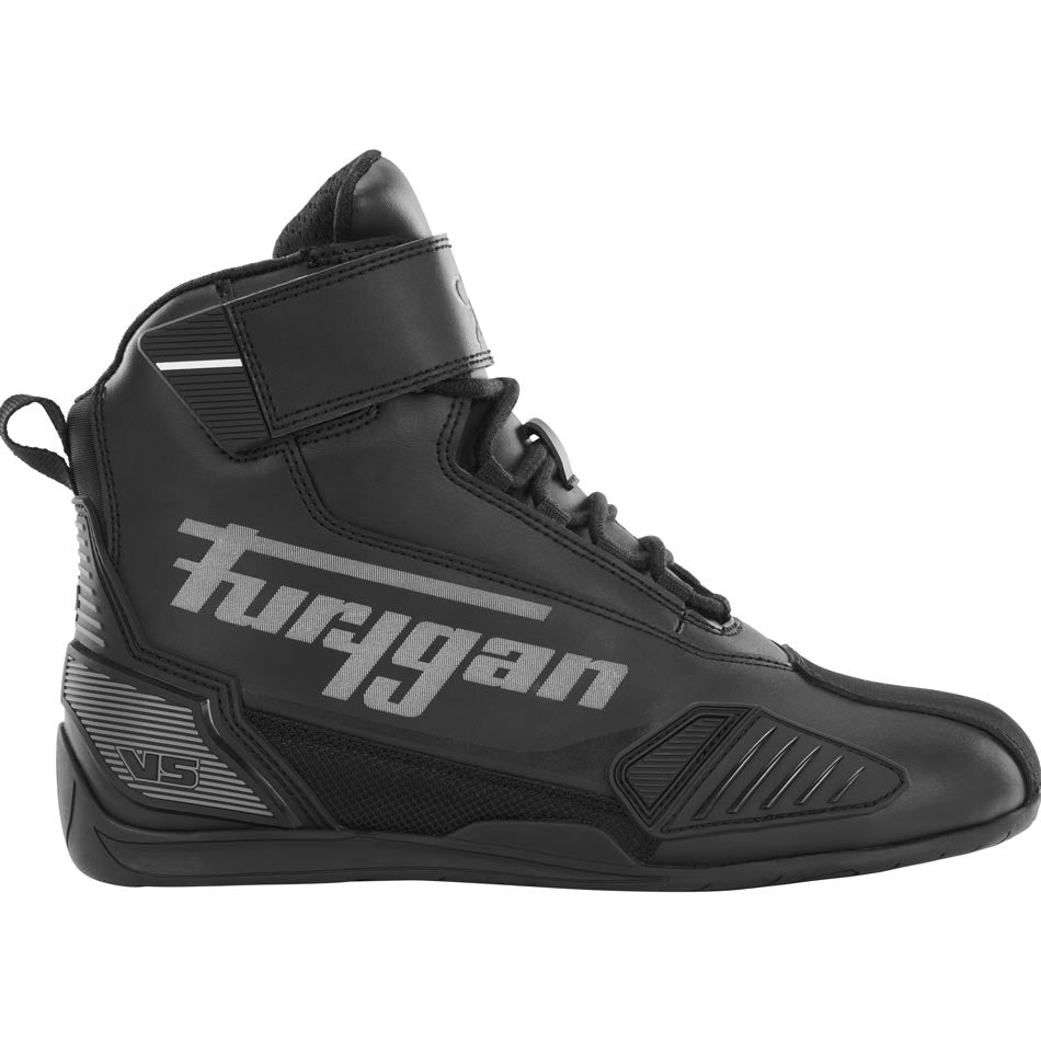 Chaussures Moto Homme Étanches | Furygan™ V5 D3O® WP Noir Anthracite — vue trois quarts