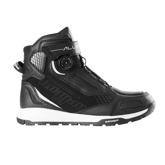 Chaussures Moto Furygan ALLROAD D3O® — Homologué CE Noir - Blanc - LE PRATIQUE DU MOTARD