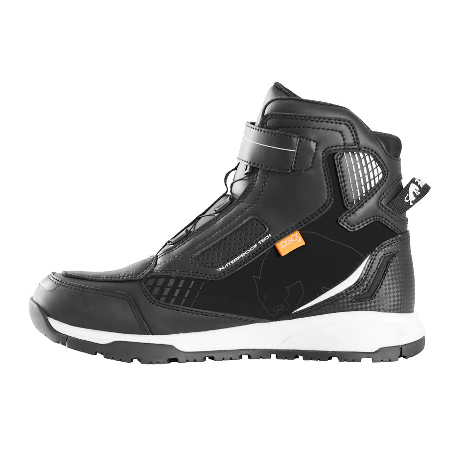 Chaussures Moto Furygan ALLROAD D3O® — Homologué CE Noir - Blanc - LE PRATIQUE DU MOTARD
