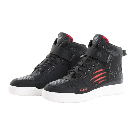 Chaussures Moto Furygan TARMAC D3O® — Homologué CE Noir - Rouge - LE PRATIQUE DU MOTARD