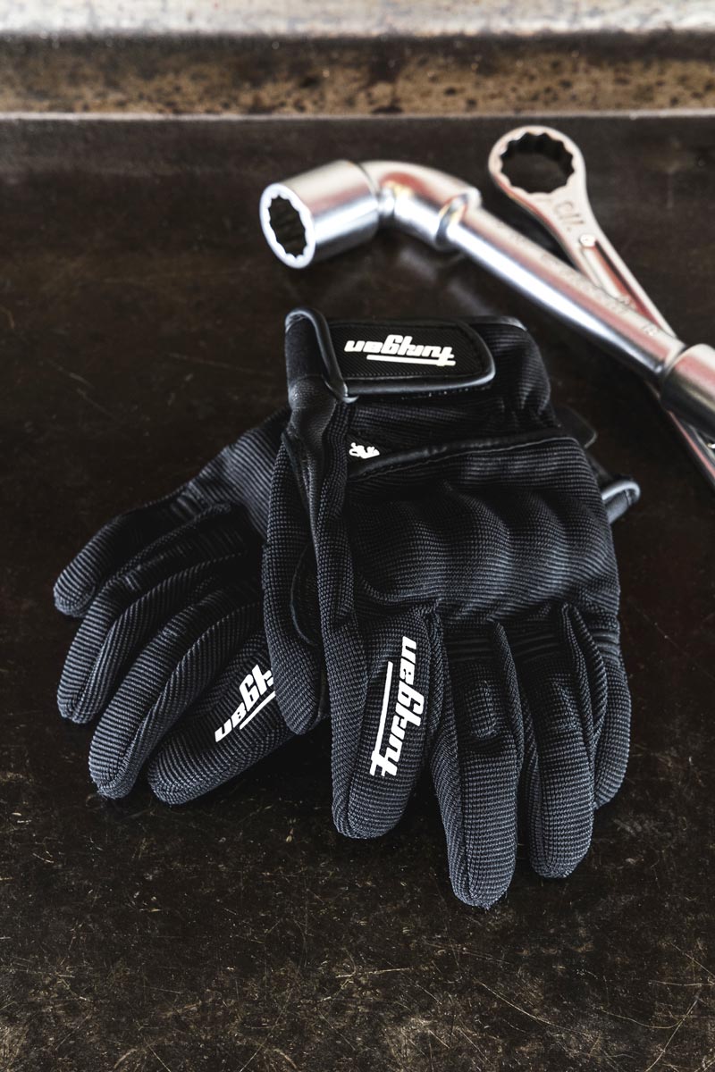 Gants Moto Furygan JET KID D3O® Noir - Blanc — Certifié CE - LE PRATIQUE DU MOTARD