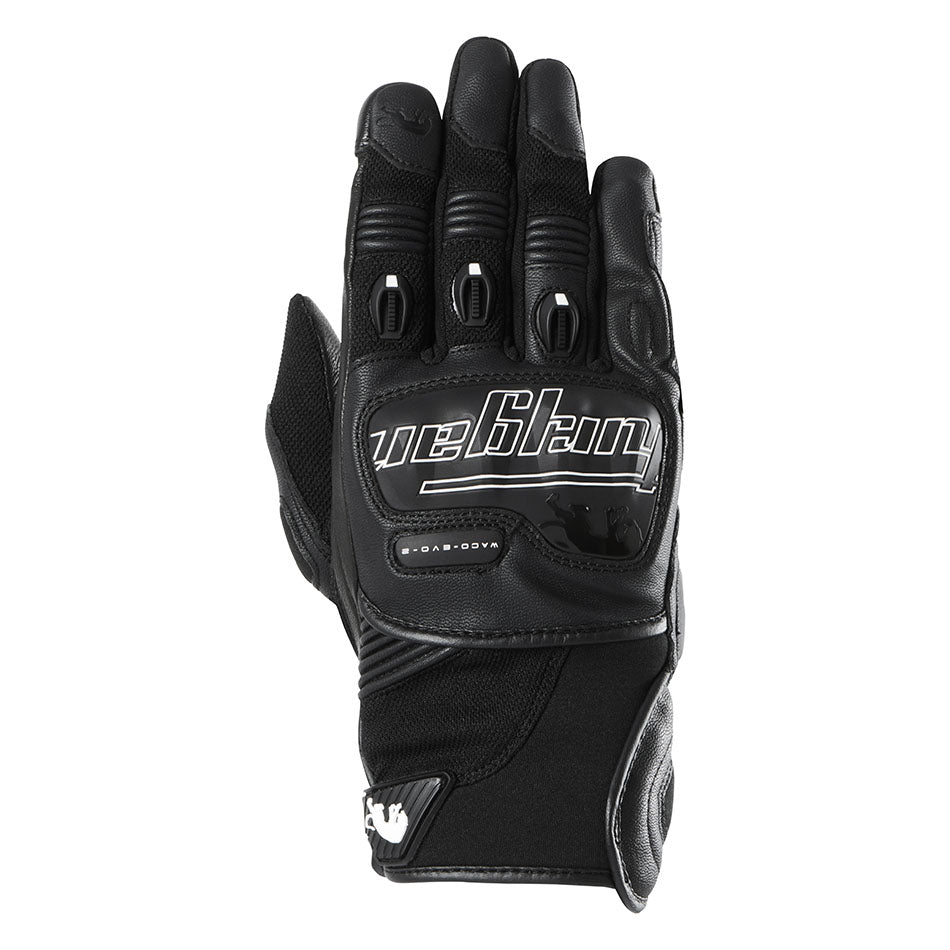 Gants Moto Furygan WACO EVO 2 Noir - Blanc — Certifié CE - LE PRATIQUE DU MOTARD
