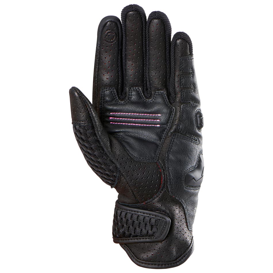 Gants Moto Furygan TD AIR LADY Noir - Blanc - Rose — Certifié CE - LE PRATIQUE DU MOTARD