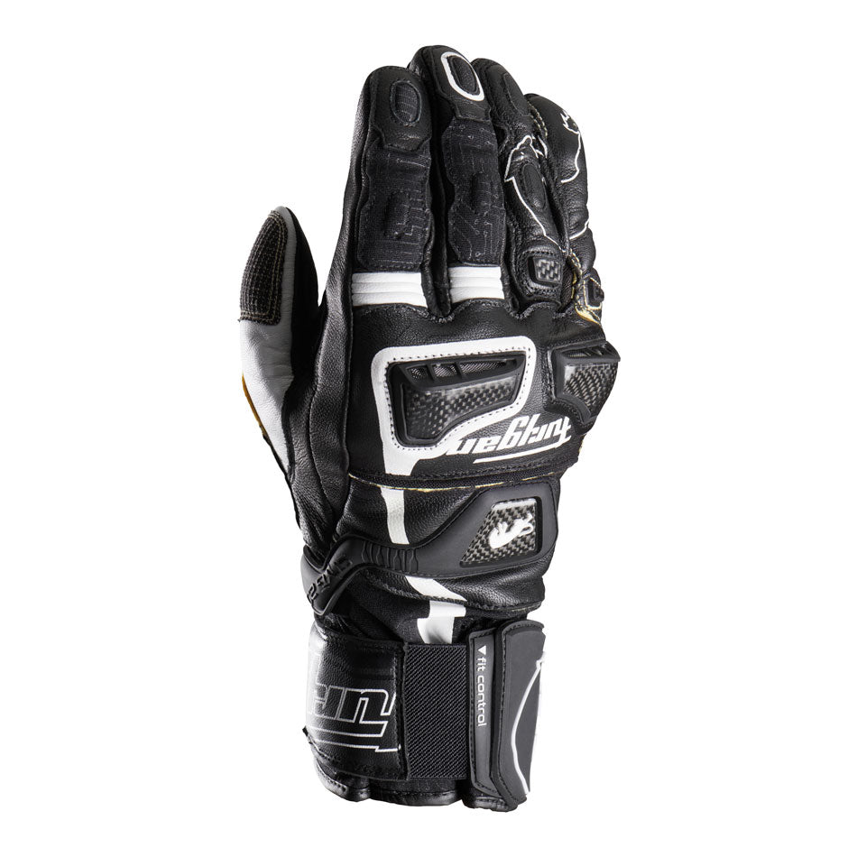Gants Moto Furygan STYG20 X KEVLAR® Noir - Blanc — Certifié CE - LE PRATIQUE DU MOTARD