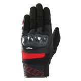 Gants Moto Furygan GALAX EVO Noir - Rouge — Certifié CE - LE PRATIQUE DU MOTARD