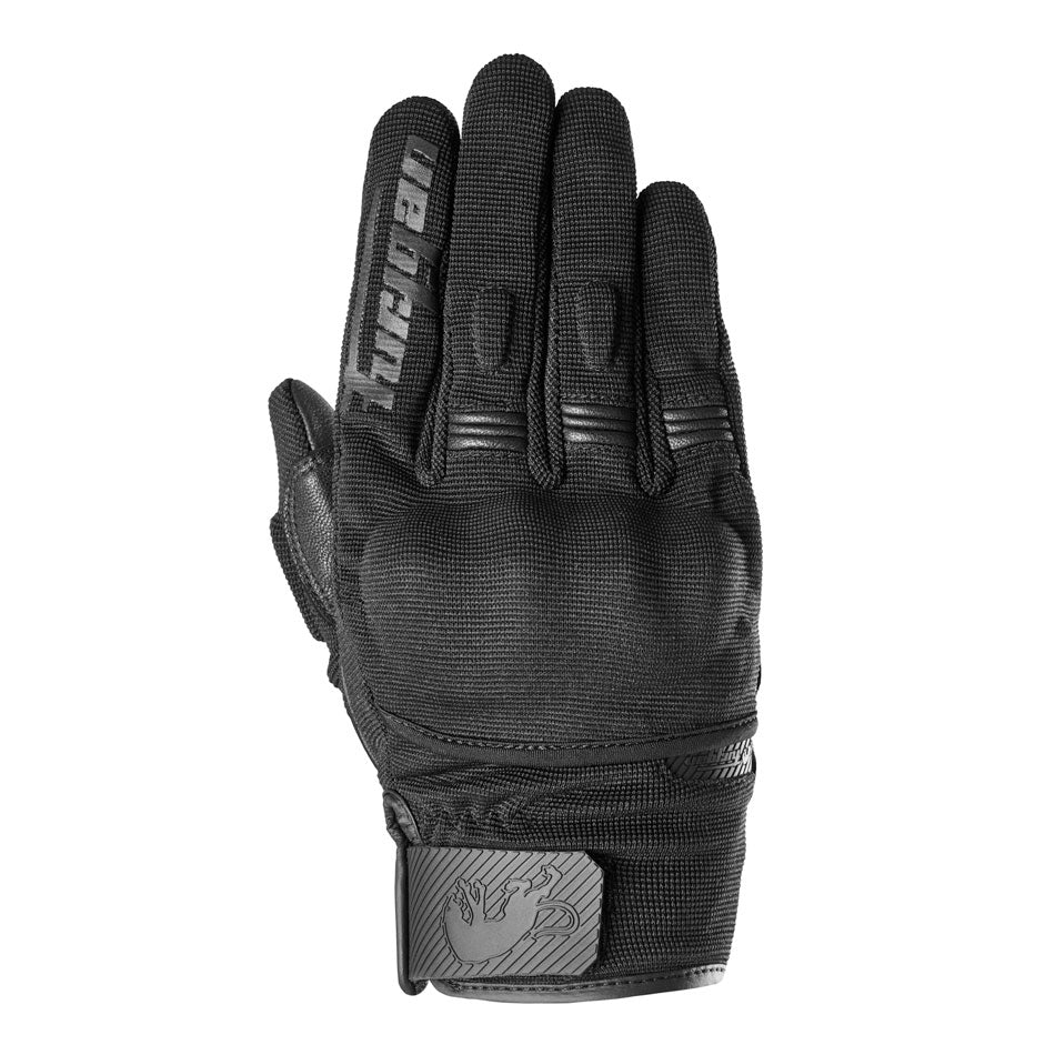 Gants Moto Furygan JET D3O® EVO Noir - Vert stab — Certifié CE - LE PRATIQUE DU MOTARD