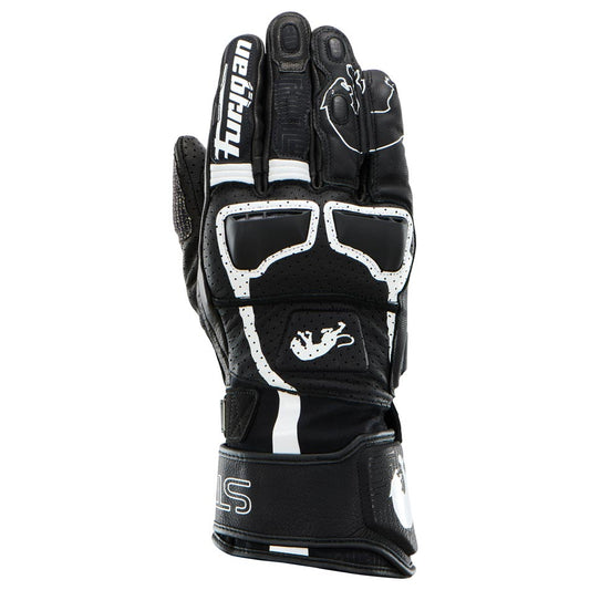 Gants Moto Furygan STYG15 VENTED Noir - Blanc — Certifié CE - LE PRATIQUE DU MOTARD