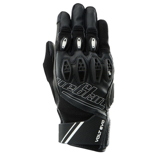 Gants Moto Furygan VOLT EVO Noir - Blanc - Rouge — Certifié CE - LE PRATIQUE DU MOTARD