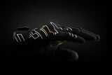 Gants Moto Furygan JET NEON D3O® LADY Noir - Blanc - Or — Certifié CE - LE PRATIQUE DU MOTARD