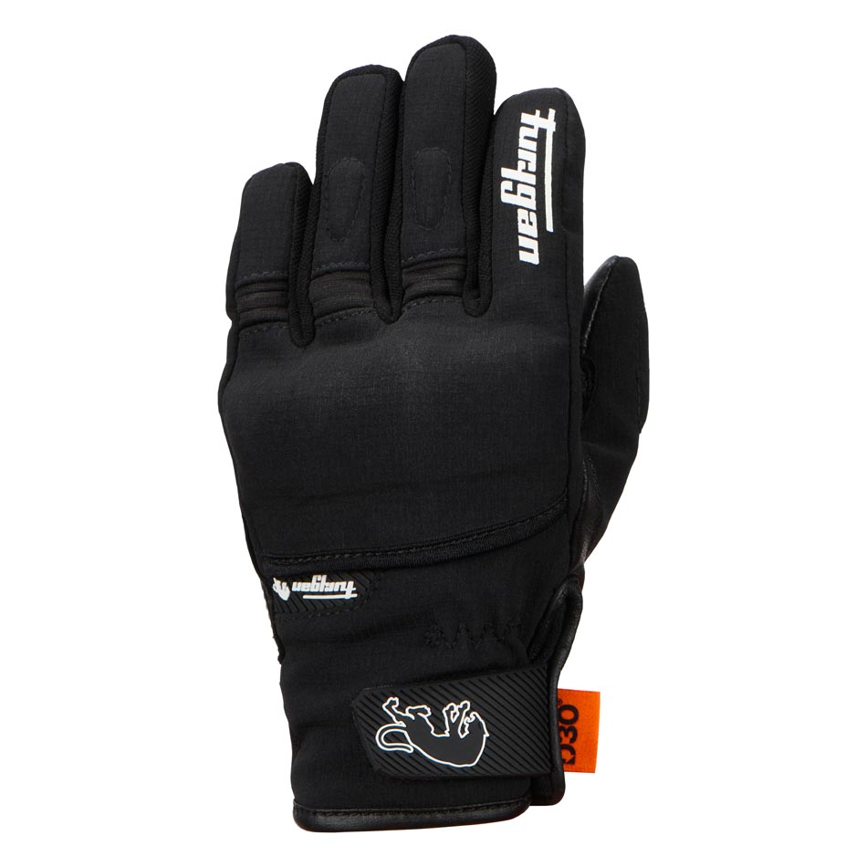 Gants Moto Enfant Homologués 6-12 ans — Noir-Blanc, vue vue 3