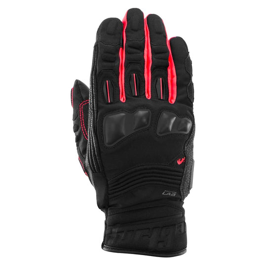 Gants Moto Femme Adventure Noir-Rose — Noir-Rose stab, vue principale