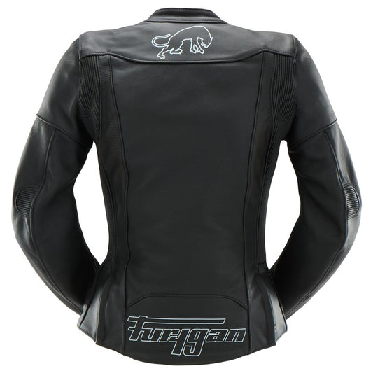 Blouson Moto Femme Cuir Stretch | Furygan™ Romy — détail