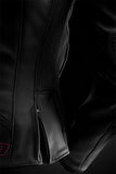 Blouson Moto Furygan ROMY — Protection CE Niveau AAA Noir - Rose - LE PRATIQUE DU MOTARD