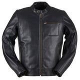 Blouson Moto Furygan L'AUDACIEUX — Protection CE Niveau A Noir - LE PRATIQUE DU MOTARD