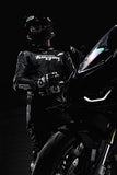 Blouson Moto Furygan RAPTOR EVO 3 — Protection CE Niveau AAA Noir - Blanc - Blanc - LE PRATIQUE DU MOTARD