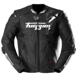 Blouson Moto Furygan RAPTOR EVO 3 — Protection CE Niveau AAA Noir - Blanc - Blanc - LE PRATIQUE DU MOTARD