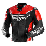 Blouson Moto Furygan SIRIUS — Protection CE Niveau AAA Noir - Rouge - Blanc - LE PRATIQUE DU MOTARD