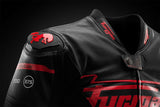 Blouson Moto Furygan SIRIUS — Protection CE Niveau AAA Noir - Rouge - LE PRATIQUE DU MOTARD