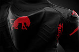 Blouson Moto Furygan SIRIUS — Protection CE Niveau AAA Noir - Rouge - LE PRATIQUE DU MOTARD