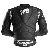 Blouson Moto Furygan SIRIUS — Protection CE Niveau AAA Noir - Blanc - LE PRATIQUE DU MOTARD