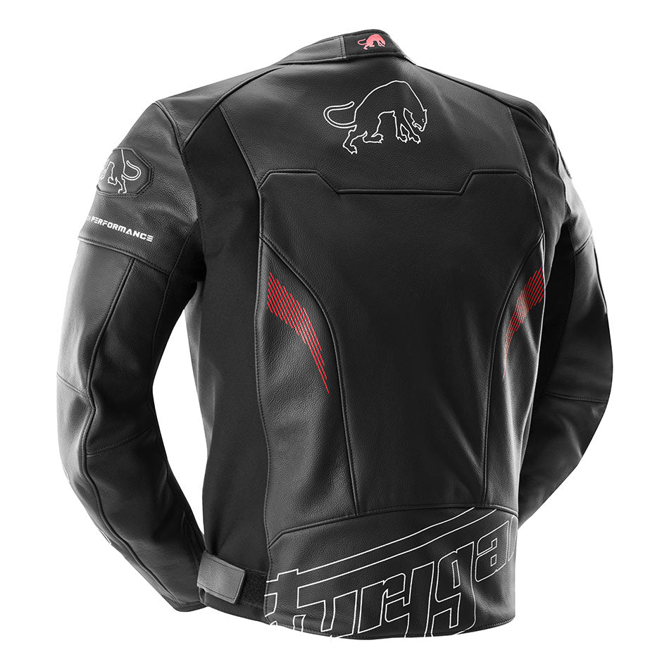 Blouson Moto Furygan HELIX — Protection CE Niveau AAA Noir - Blanc - Rouge - LE PRATIQUE DU MOTARD